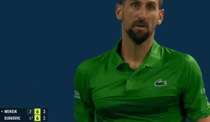 DB官网在线登录入口看着都累啊！德约第二盘抢七多拍后，直接瘫倒在地大喘气