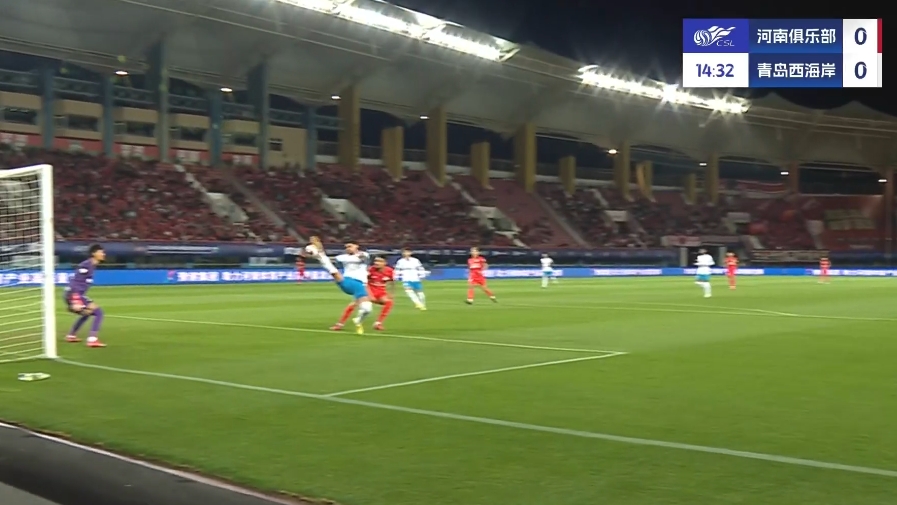 DB视讯官方登录入口半场-费利佩-卡多索点射阿奇姆彭造点 河南队暂1-0青岛西海岸