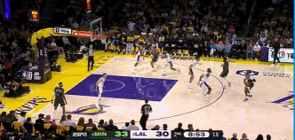 DB电子官网暴打小后卫💪麦丹13中11狂轰25分 4个前板抢爆湖人禁区