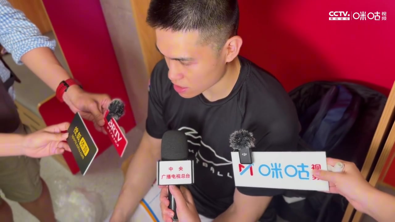 DB视讯官网陈盈骏：总决赛拼的是谁更团结 谁心态更好 后面还要做到今天这样